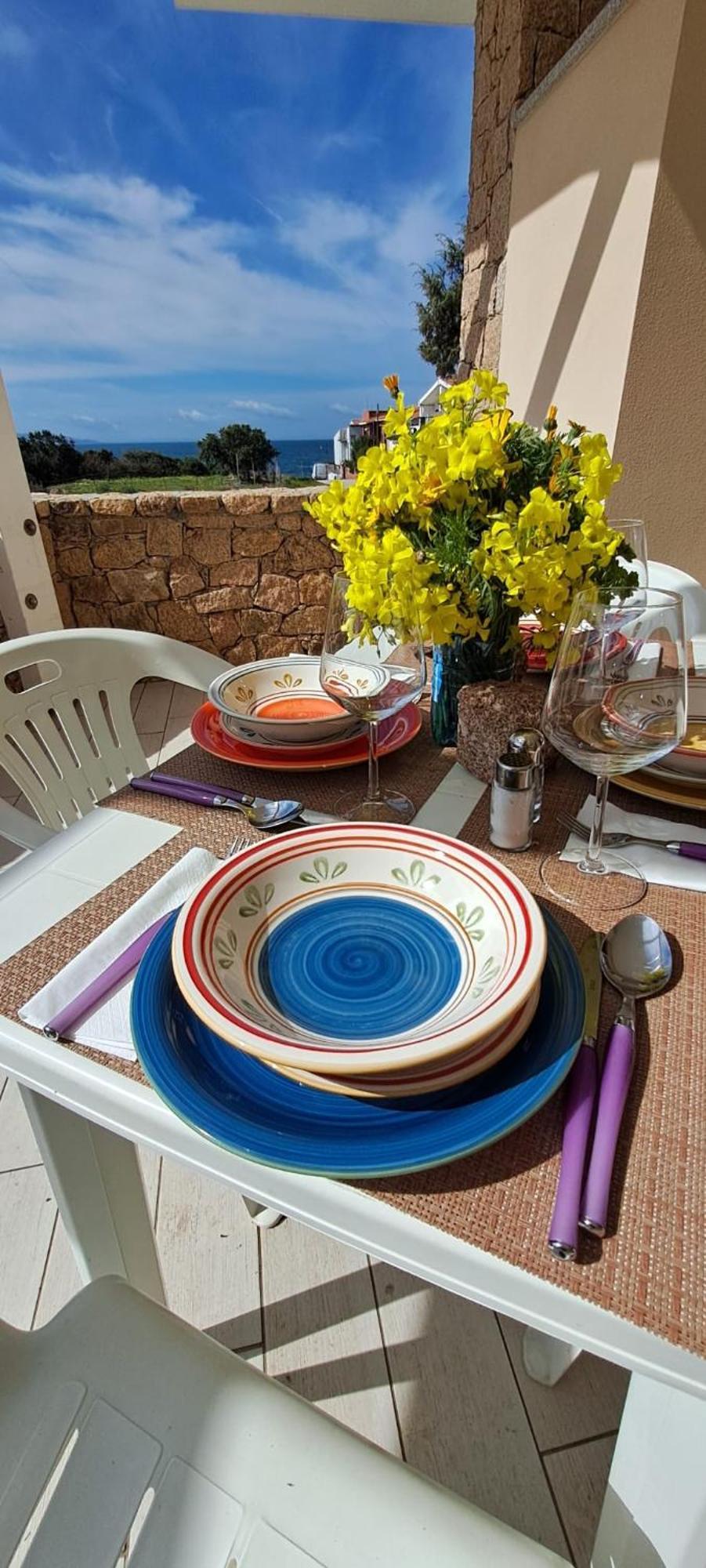 Apartamento Sardegna Isola Rossa Casa Mirta Vista Mare E Wifi Exterior foto